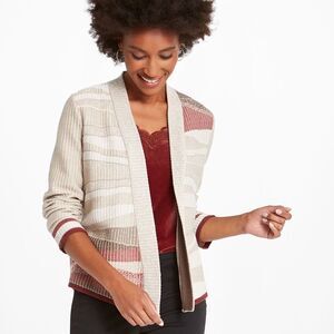 NIC + ZOE Woman’s FALL AIR CARDIGAN Size: Large